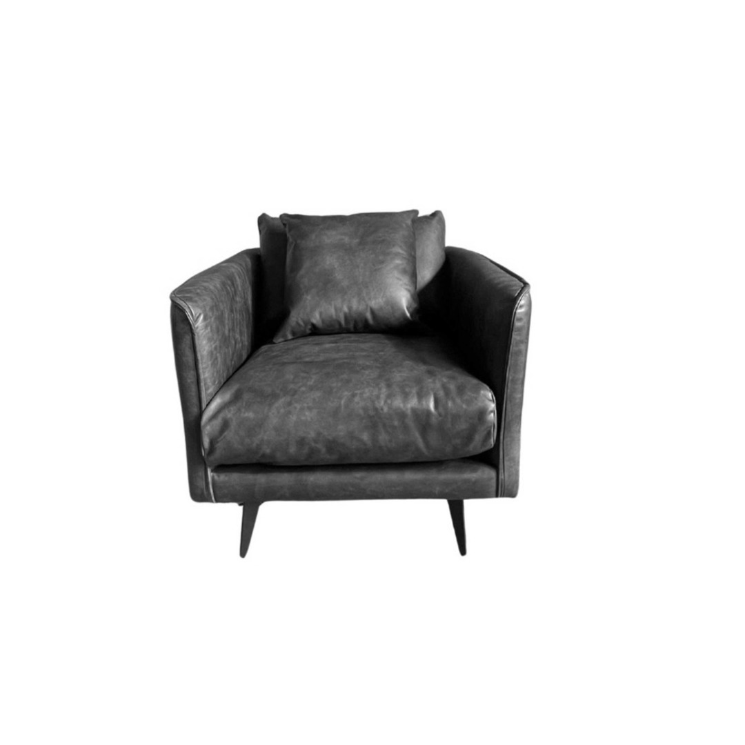 Vieste Vintage Leather Chair image 0